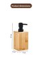 Bamboo Long Square Liquid Soap Dispenser - 2