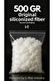 500 Gr Original Siliconeized Fiber Filler Material |   Pillow, Toy, Cloud Ceiling |   Vacuum Packaging