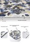Navy Blue Gold Colored Tropical Leaf Patterned 2-Piece Non-Slip Base Washable Bath Mat Set - 5