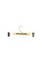 Wooden Hanger Natural Color Clothes Pegs for Pants, Skirts, Clothes Hanger Luxury Pants Hanger 12 Pieces