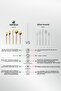 Orion Matte Gold 12-Person 60-Piece Cutlery Set - 8