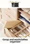 8 Drawer and Closet Organizer, Shelf Organizer, Foldable Socks and Laundry Organizer Box - 5