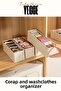 8 Drawer and Closet Organizer, Shelf Organizer, Foldable Socks and Laundry Organizer Box - 7