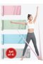 Aerobic and Pilates Resistance Band Set of 4 - for Stretching, Rehabilitation, Yoga and Fitness at Home