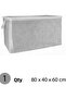 1 Piece Mega Size Quilt Bag 80X40X60 cm Zippered Fabric Bag