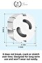 6Pcs Hard Plastic Durable Baby Child Socket Protection Safety Protector Apparatus Safety Cover White - 2