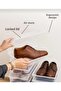 10 Transparent Men's Shoes Storage Box Organizer - 2