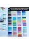 شريط رفيع 320 ورقة ملونة شفافة Post-it Post-it Post It. ملصق ملصق لعلامة الكتب - 7