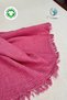 Tasseled Muslin Tv Blanket Fuchsia - 4