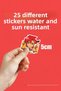 Gurren Lagann Tengen Toppa Anime Phone Laptop Adhesive Foil Sticker Pack (25 Pcs) - 5
