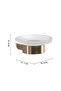 Pyrenees Wall Mounted Soap Dish - Matte Gold - 3