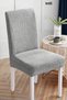 Chair Cover, Chair Cover with Leaf Pattern, Set of 6 Chair Covers, Elastic Chair Cover, Chair Cover.