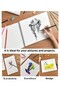 24 Colors Dry Paint Adel 25X35 cm Ring Binder Spral Picture Notebook Dough Eraser Pencil Sharpener 15 Sheets Picture De - 4
