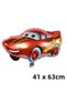 Cars / Cars / Lightning Mcqueen 2 Years Old Birthday Black Number Balloon Concept Balloon Set - 7