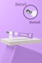 Wemara Retinol & Anti-Aging (Purple) Eye Massage Cream with Massage Head - 2