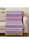 Retro Plaid Acrylic Tv Blanket