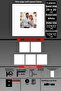 5 قطع إطار 20x20 - إطار شرائح رفيع - إطار أبيض - إطار مربع - إطار صور