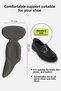 3-Zone Comfort Pad Against Shoe Impact, Heel, Curve and Ankle Support, Half Insoles |   1 Pair - 5