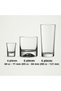 18 Piece Set, Shot Glass, Whiskey Glass, Vodka Glass, Glass Soft Drink Glass