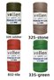 1.5mm-150m Polyester Macrame Thread, Supla Thread, Bag Thread, Bracelet Thread, i Macrame, Powder Pink - 5
