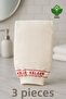 Turkish Bath Bag 3 Pieces with Thick Elastics