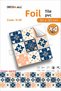 K-29 Laminated Tile Self-Adhesive Floor Tile Bathroom Wall Covering Water Resistant 30X30Cm