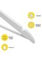 6-Piece Wooden Look Hanger White 44 cm - 7