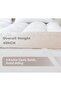 Mattress Topper Fluffy & Extra Thick Fibersheet Hotel Bed Supersoft Breathable Brushed Fabric Pad - 4