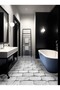 Code 121 Waterproof Kitchen Bathroom Floor Marble Furniture Tiles Adhesive Foil Finish - 6
