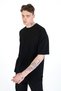 100% Cotton Overfit Men's Basic T-Shirt, Men's Plain T-Shirt - 5