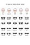 Bright Wayfarer Unisex Cross Cut Classic Sunglasses - 7