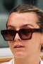 Sour Unisex Square Sunglasses Black Brown White Set of 3 - 4