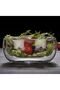 Glass Bowl Borosilicate Glass Double Wall Soup Dessert Bowl 200 ml Presentation Bowl - 3