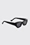 Paris Black Cat Eye Women's Sunglasses – Uv400 Protection - 5