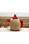 Wooden Toy Pink Pan and Pot Set with Teapot as a Gift - 3