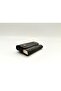 Genuine Leather Snap Fastener Keychain Card Holder Mini Wallet - 4