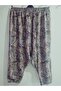 Viscose Pressed Fabric Floral Patterned Pocketed Shalwar 100% Cotton 36-48Size - 3