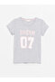 Crew Neck Printed Short Sleeve Women's Pajamas Set with Shorts - 7
