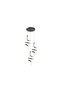 ثريا LED عصرية 7188-3 | قوة 60 واط، 3 أوضاع إضاءة، طول قابل للتعديل 130 سم - 4