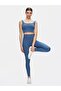 Basic Slim Blue Leggings
