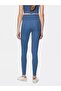 Basic Slim Blue Leggings - 3