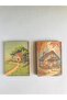 Wooden House Themed Vintage Unlined 2-Piece A6 Kraft Notebook Set - 5