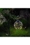 Hanging Solar Lantern Warm White LED Hanging Spiral Light IP44 Waterproof Iron Wrought La - 5