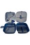Lunch Box 4 Compartments Spiderman Navy Blue Color 1 Piece Food Storage Container with Male Figure Beslenm - 3