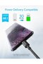 Anker USB-C to USB-C Cable, 60W Fast Charging (3.3 ft, 2-Pack) - Black - 2