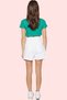 Women's Fashion Denim Shorts Skirt High Waist Wide Leg Cotton Summer Daily Weekend Quality Material - 4