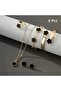 Elegant Necklace Earrings Bracelet Ring Set - 2