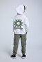 5-14 Years Safari Park Boy's Suit-Ecru