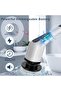 Electric Spin Scrubber, Cordless Cleaning Brush, 8 Replaceable Brush Heads, 90min Runtime - 3