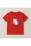 Pig Crew Neck 100% Cotton Printed Short Sleeve Children's and Teenage T-Shirt